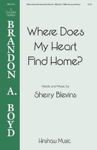 Where Does My Heart Find Home? TTBB choral sheet music cover Thumbnail